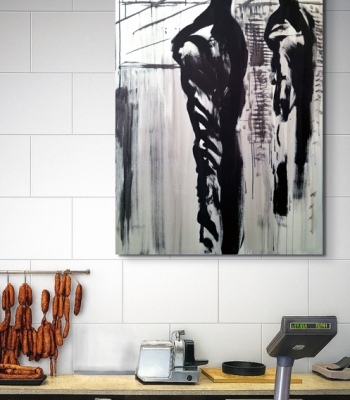 Halle, Original - Gemälde 