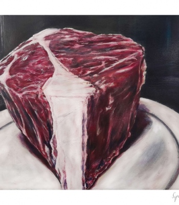 Entrecôte, Kunstdruck A2