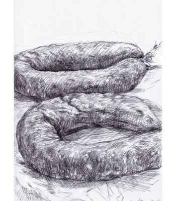 Ahle Wurst, Kunstdruck A4 