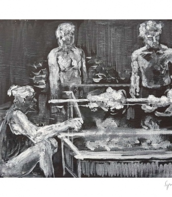 Eine schrecklich nette Familie, Kunstdruck A2 