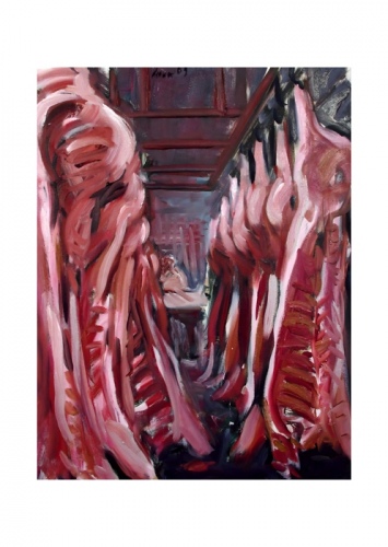 Schweinekorridor, Kunstdruck A4 (29,7 x 21 cm) (1)