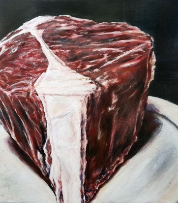 Entrecôte, Original - Gemälde